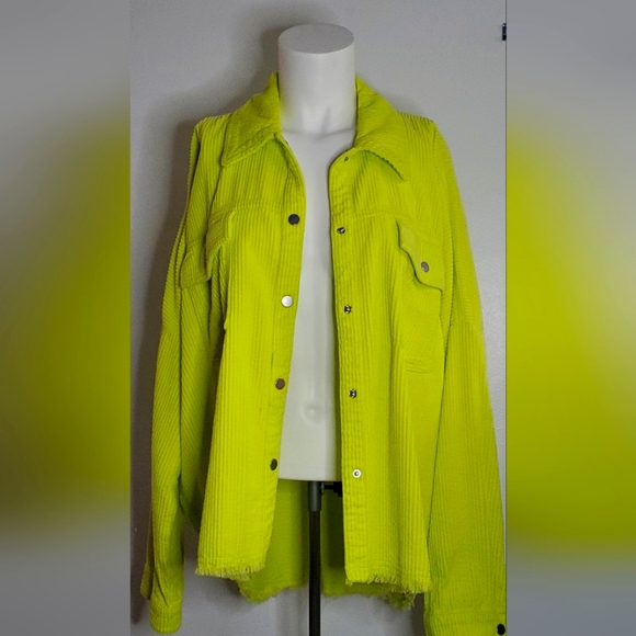 Zara Jackets & Blazers - ZARA - size L- oversized corduroy jacket/shacket - Women Fashion